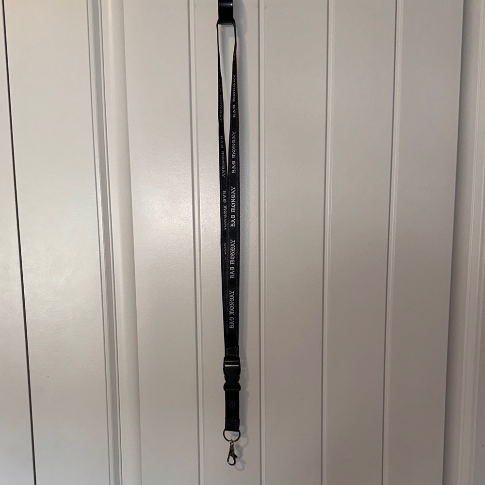 Bad Monday Black Lanyard Accessory